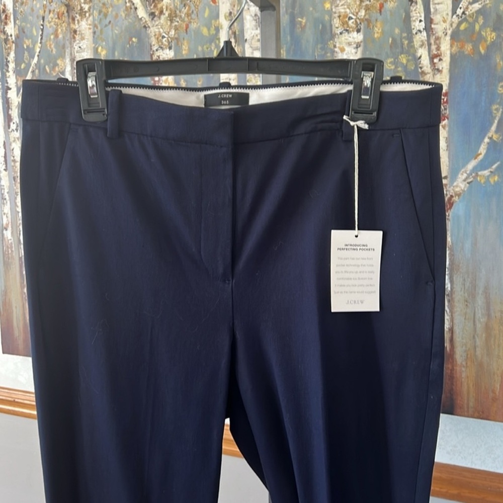 J. Crew Navy Cameron Women's Slim Trousers